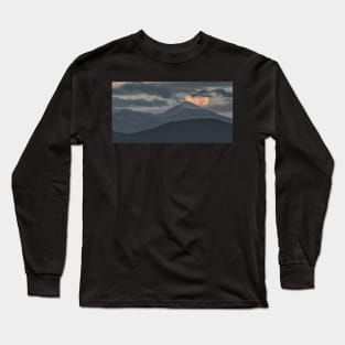 Sugarloaf Moonset Long Sleeve T-Shirt